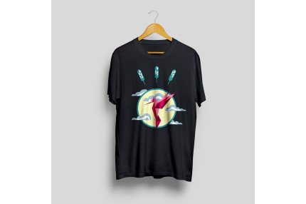 Hummingbird printed t-shirt