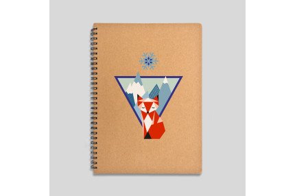 Mountain fox notebook